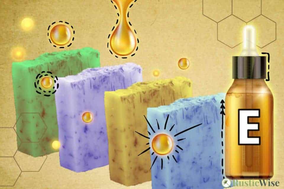 Vitamin E in soap making