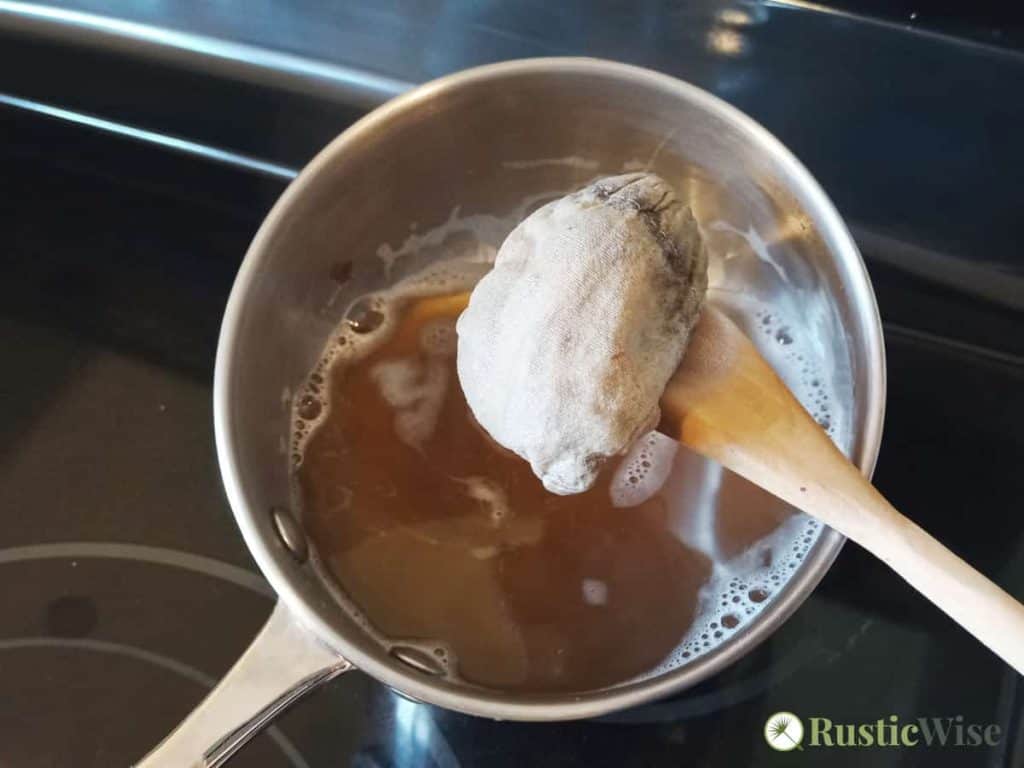 RusticWise, soap nuts for hair, boiling soap nuts to make shampoo