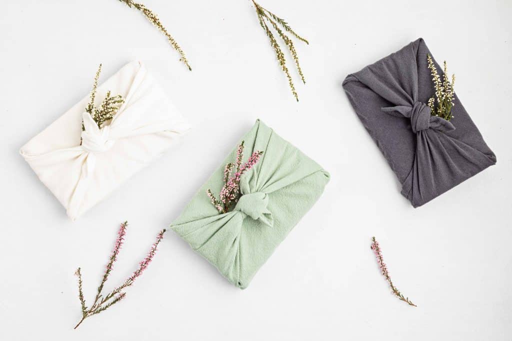 Eco-friendly soap packaging, Furoshiki wrapping