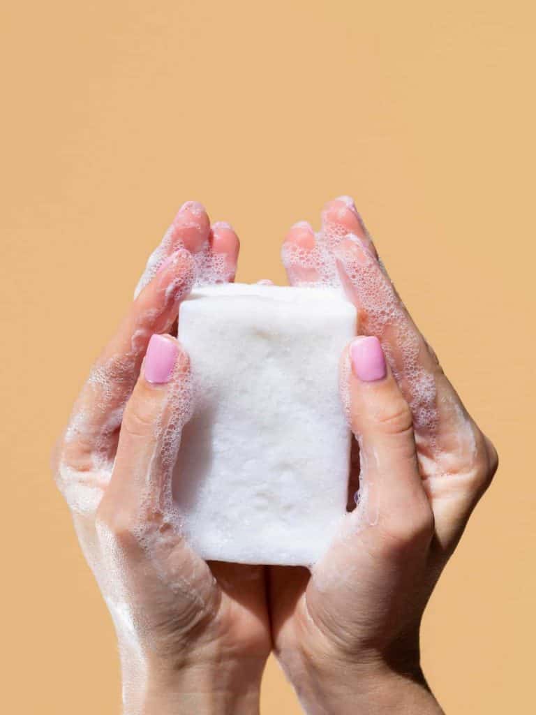 surfactants in soap, soap bar lather