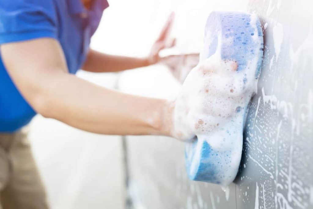 surfactants in soap, washing car