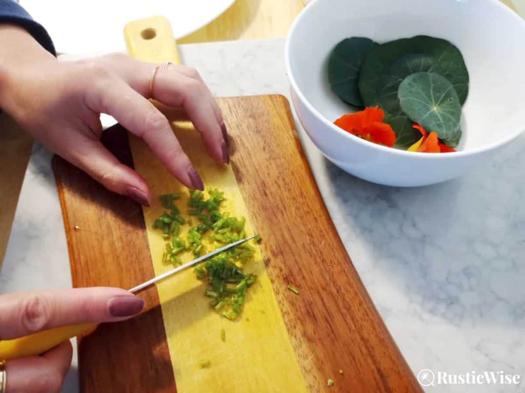RusticWise, can you eat nasturtiums, cutting nasturtium stems